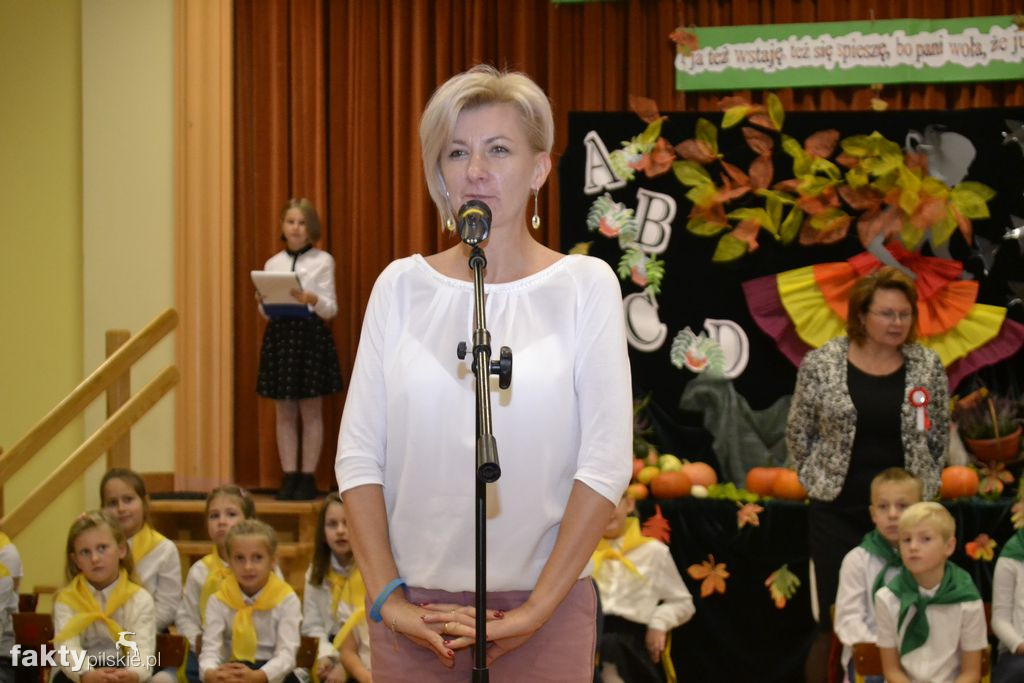 Pasowanie na ucznia w SP w Wyrzysku