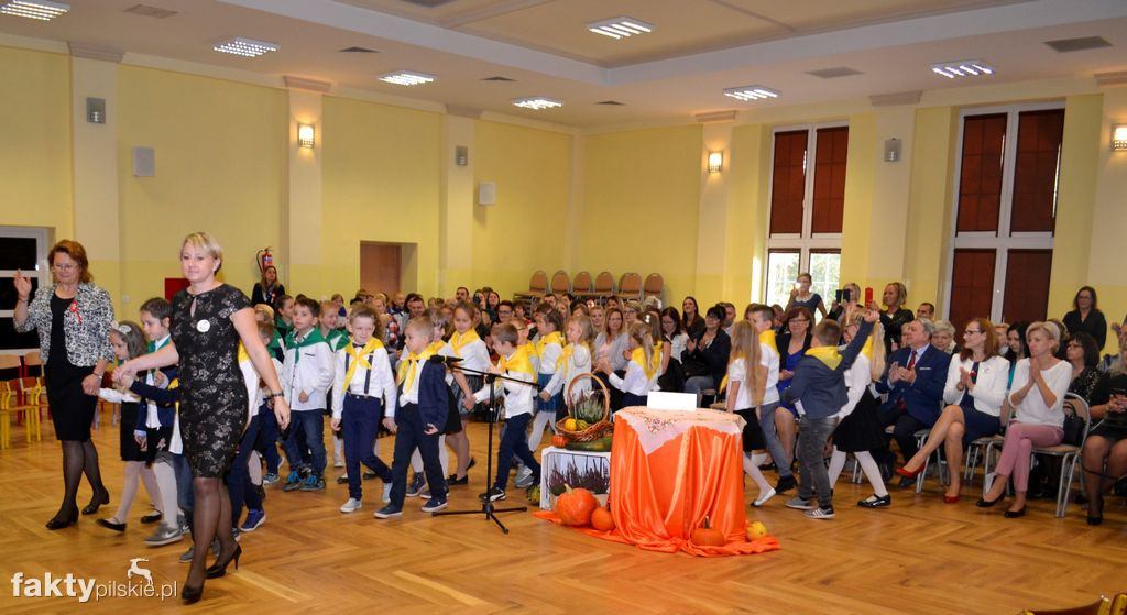 Pasowanie na ucznia w SP w Wyrzysku