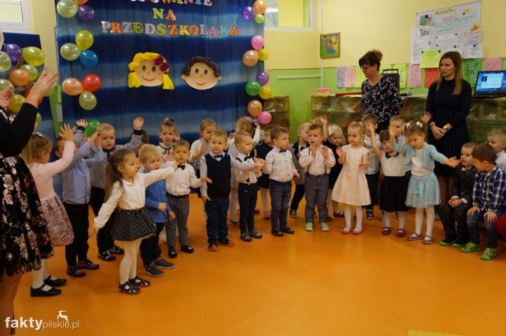 Pasowanie na przedszkolaka w Wyrzysku