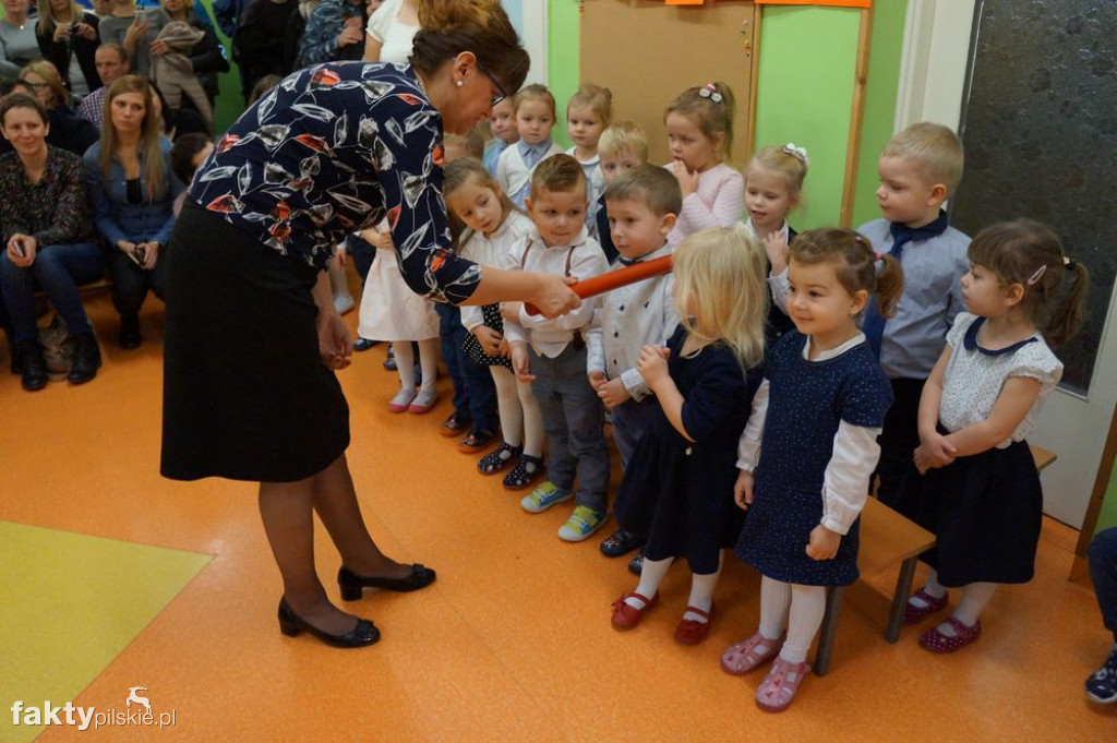 Pasowanie na przedszkolaka w Wyrzysku