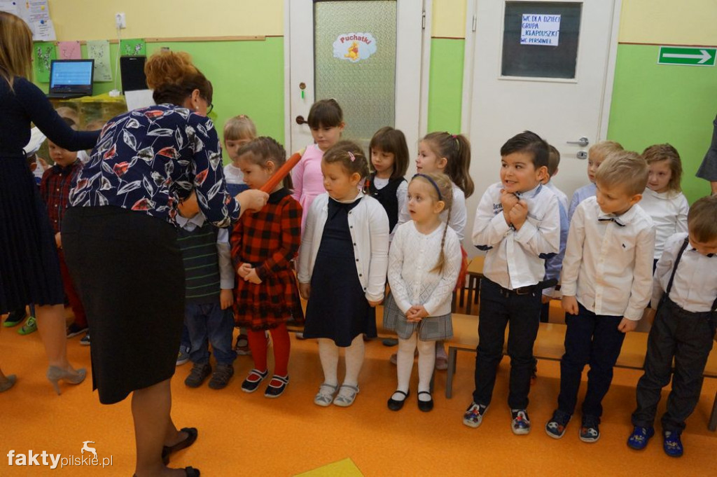 Pasowanie na przedszkolaka w Wyrzysku