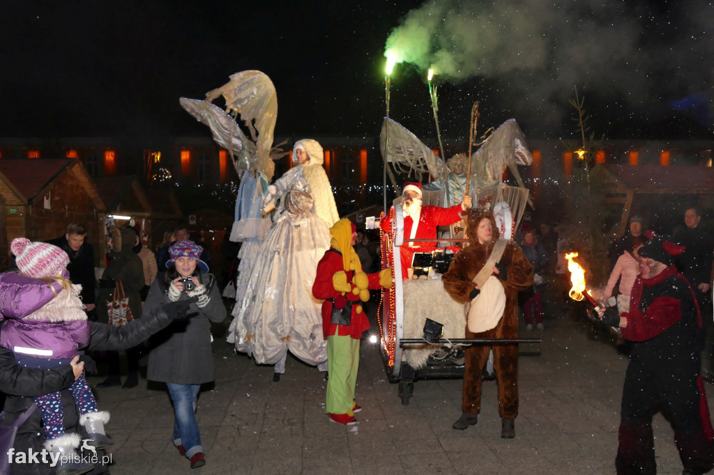 Parada bożonarodzeniowa w Pile