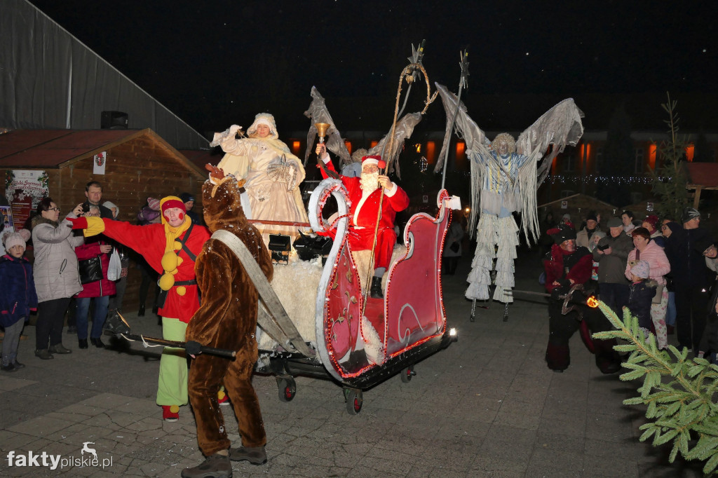 Parada bożonarodzeniowa w Pile