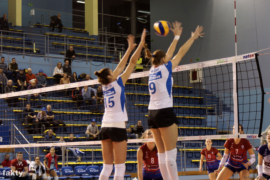 Enea PTPS Piła - Energa MKS Kalisz 3:2