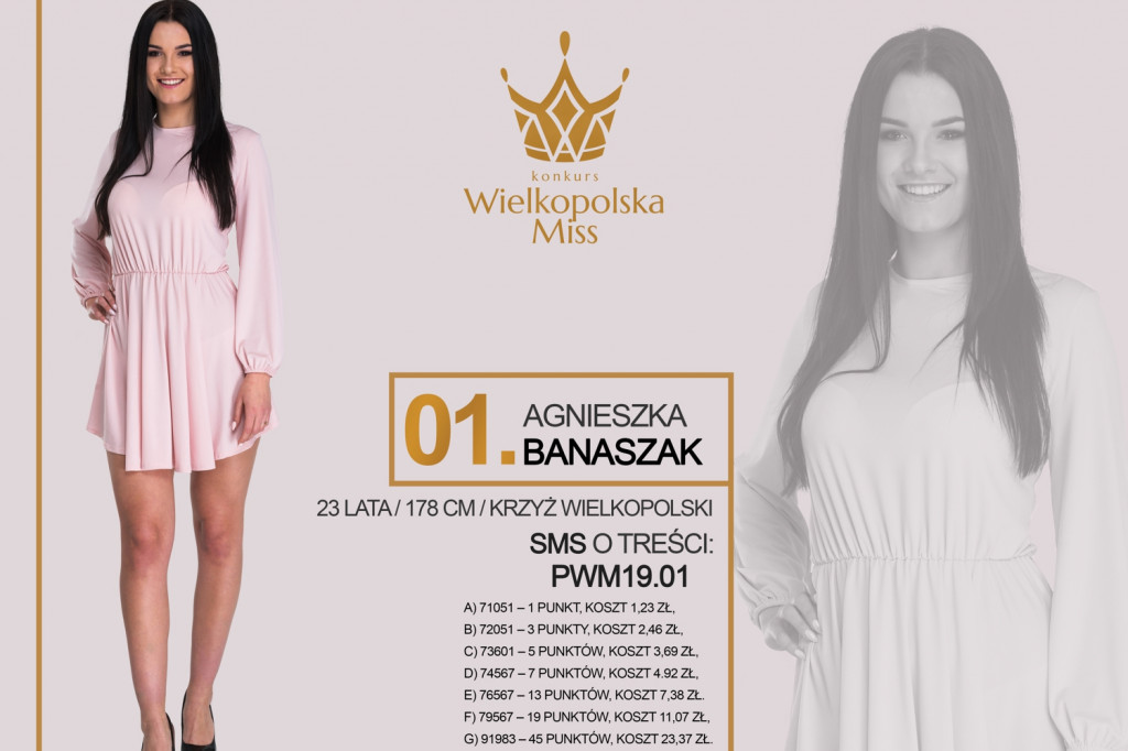 Półfinalistki Wielkopolska Miss 2019