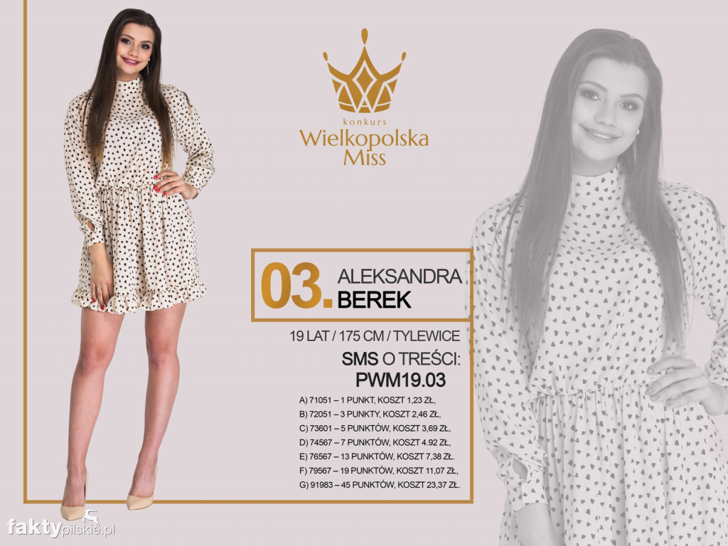 Półfinalistki Wielkopolska Miss 2019