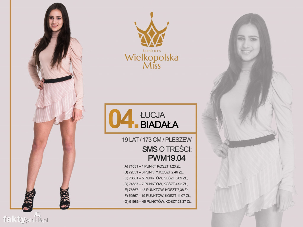 Półfinalistki Wielkopolska Miss 2019