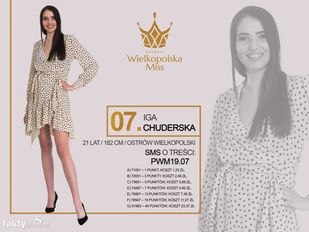 Półfinalistki Wielkopolska Miss 2019