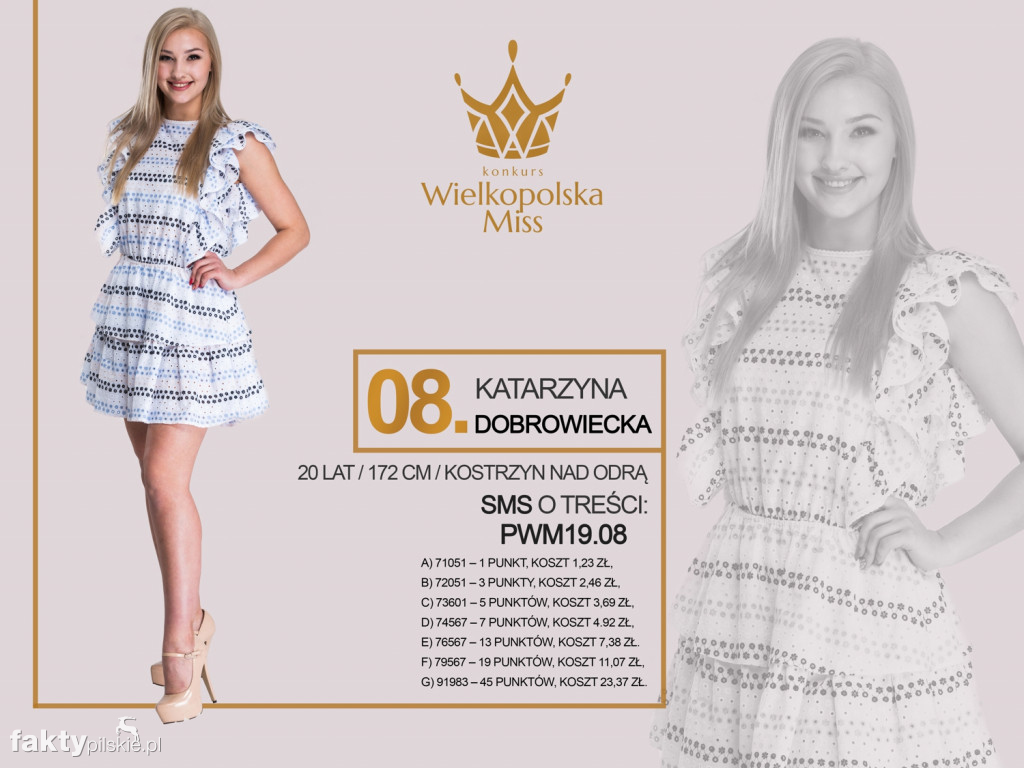 Półfinalistki Wielkopolska Miss 2019