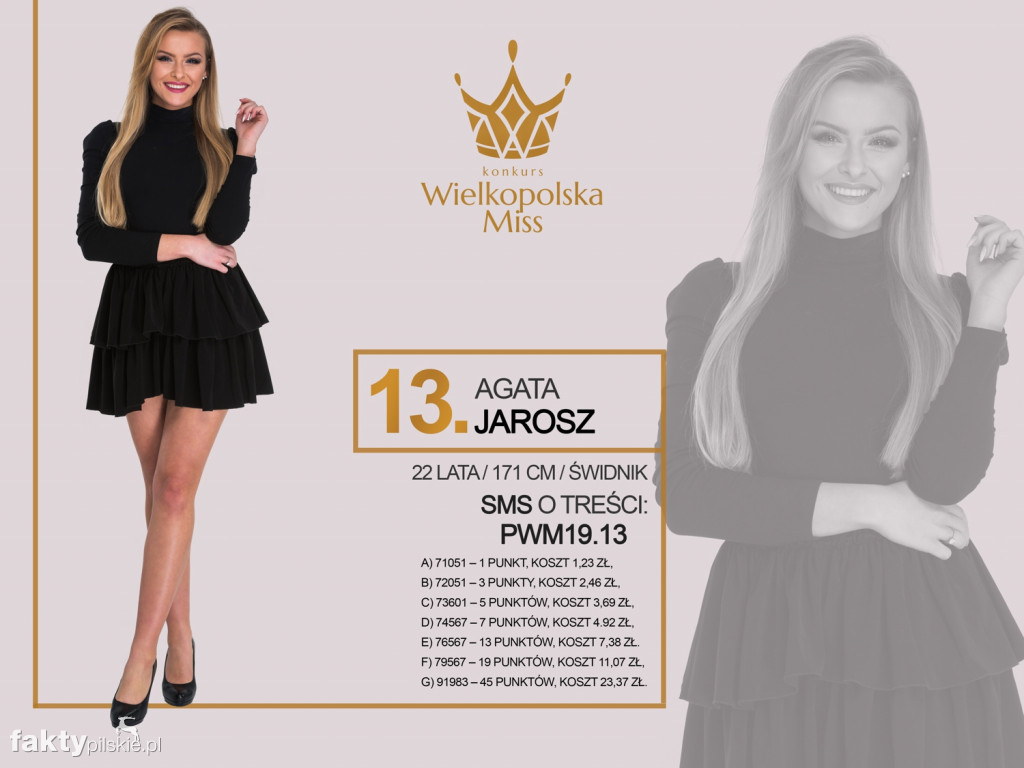 Półfinalistki Wielkopolska Miss 2019