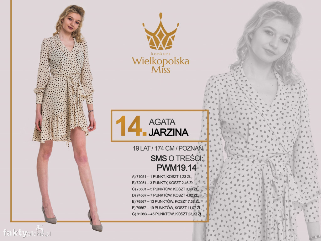 Półfinalistki Wielkopolska Miss 2019