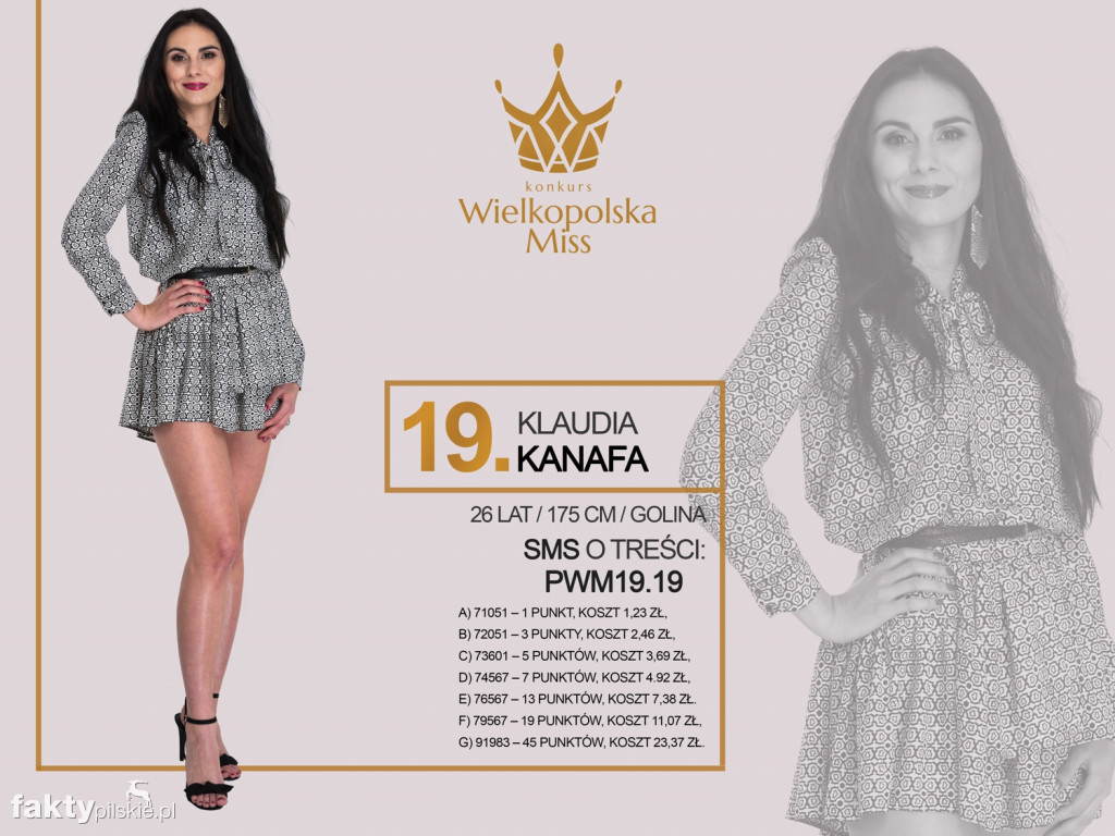 Półfinalistki Wielkopolska Miss 2019