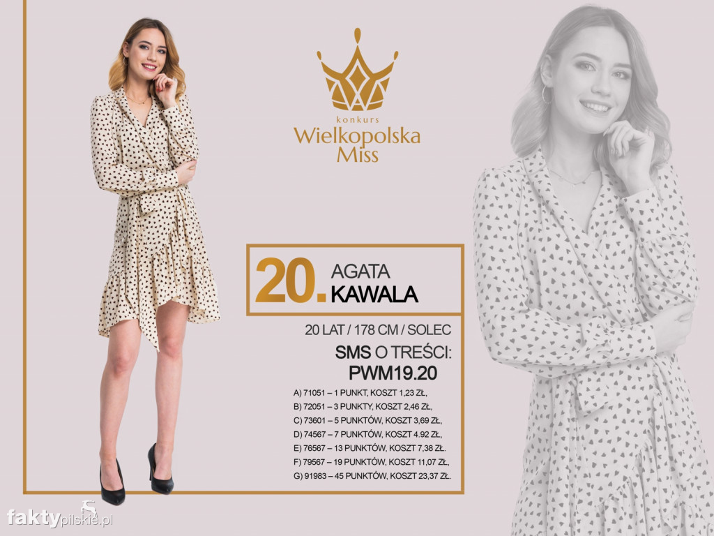 Półfinalistki Wielkopolska Miss 2019