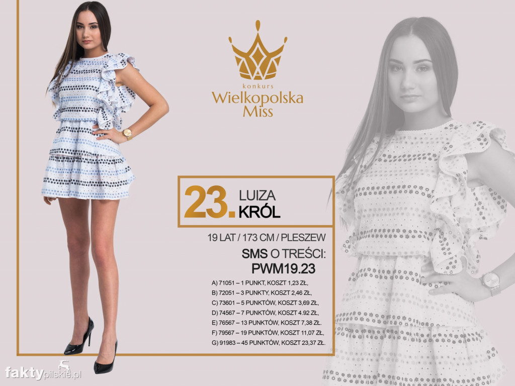 Półfinalistki Wielkopolska Miss 2019