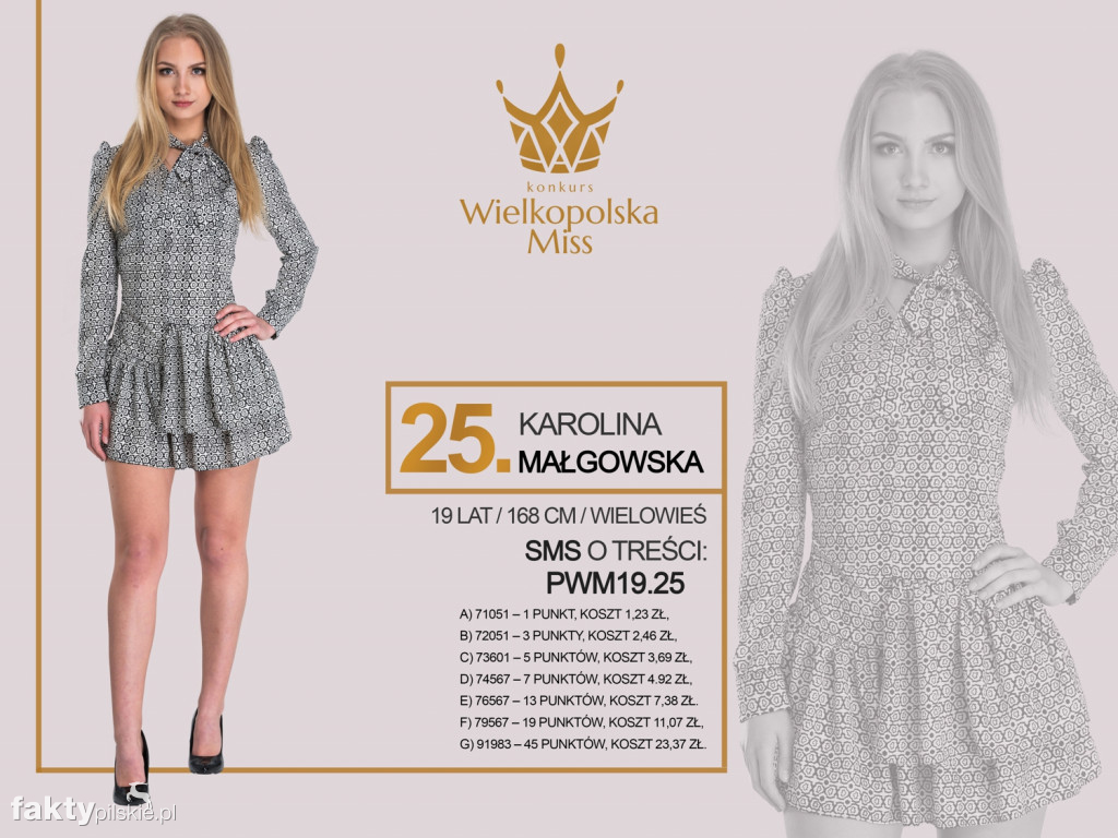 Półfinalistki Wielkopolska Miss 2019