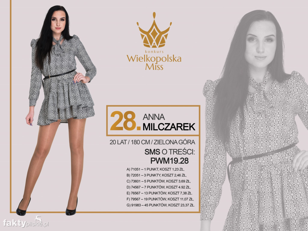 Półfinalistki Wielkopolska Miss 2019