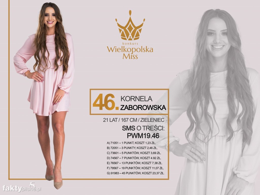 Półfinalistki Wielkopolska Miss 2019