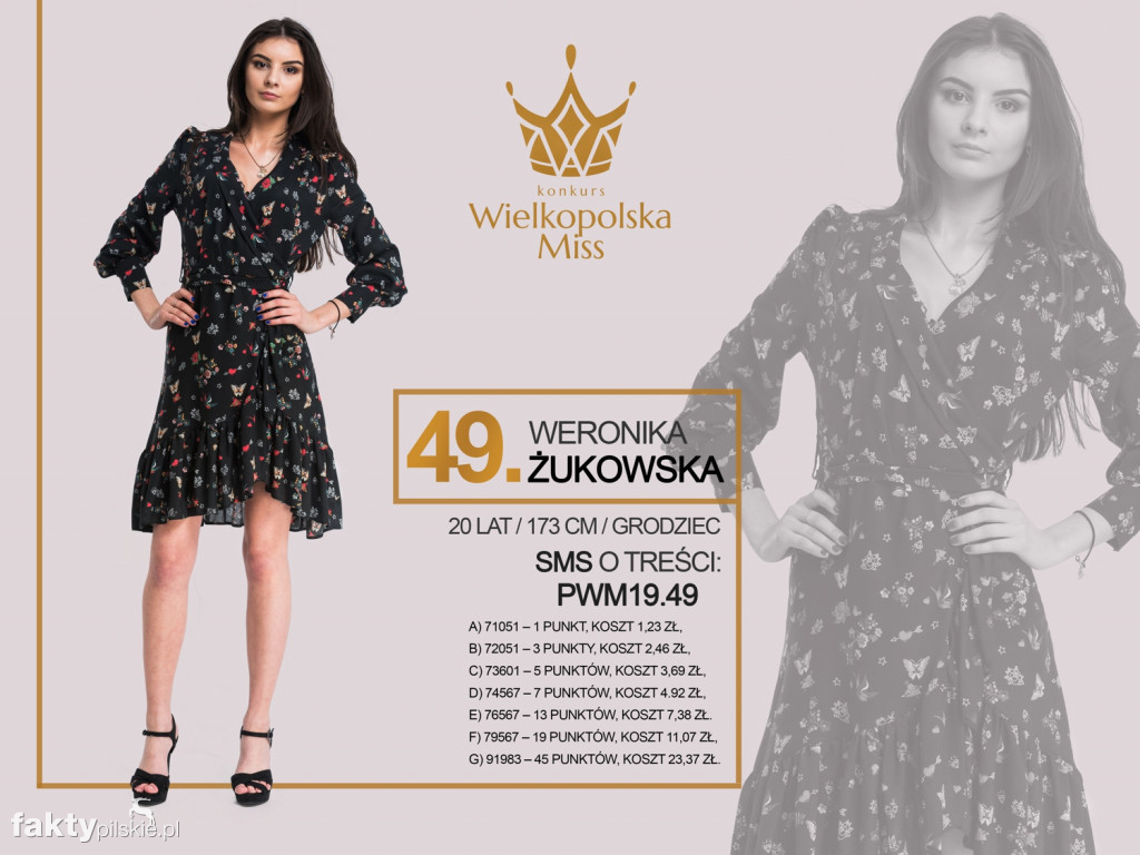 Półfinalistki Wielkopolska Miss 2019