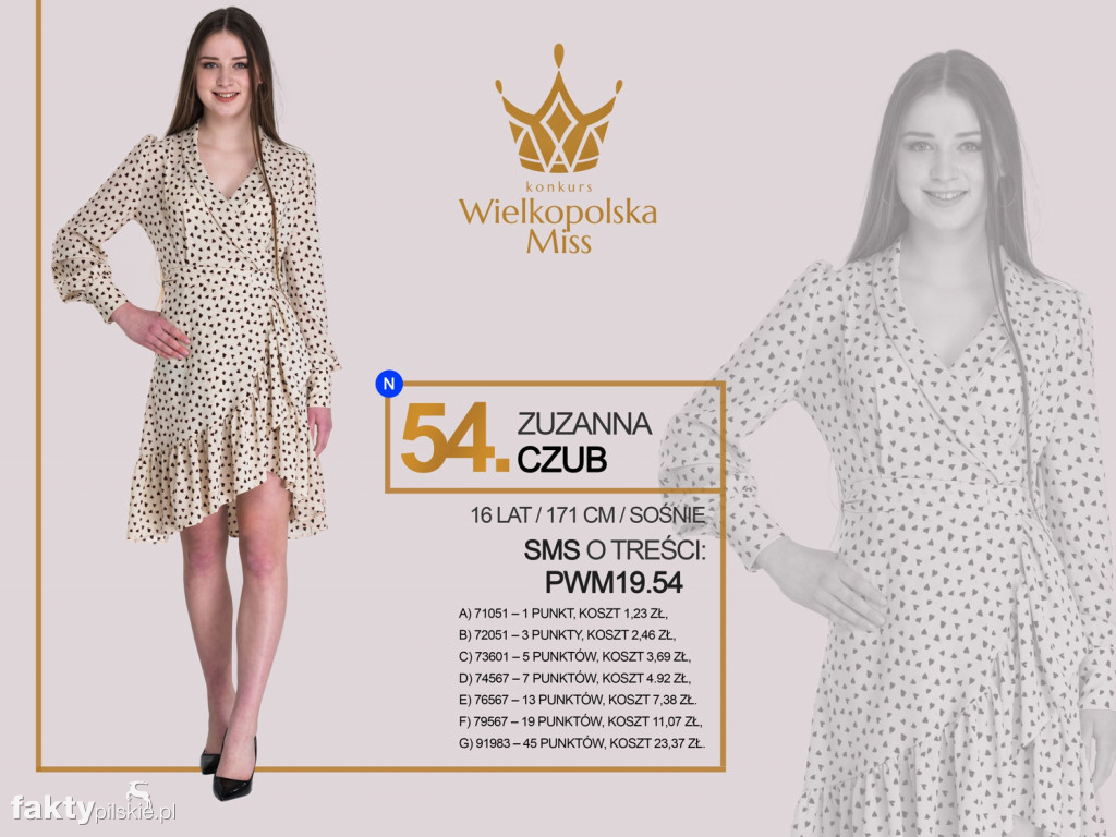 Półfinalistki Wielkopolska Miss 2019