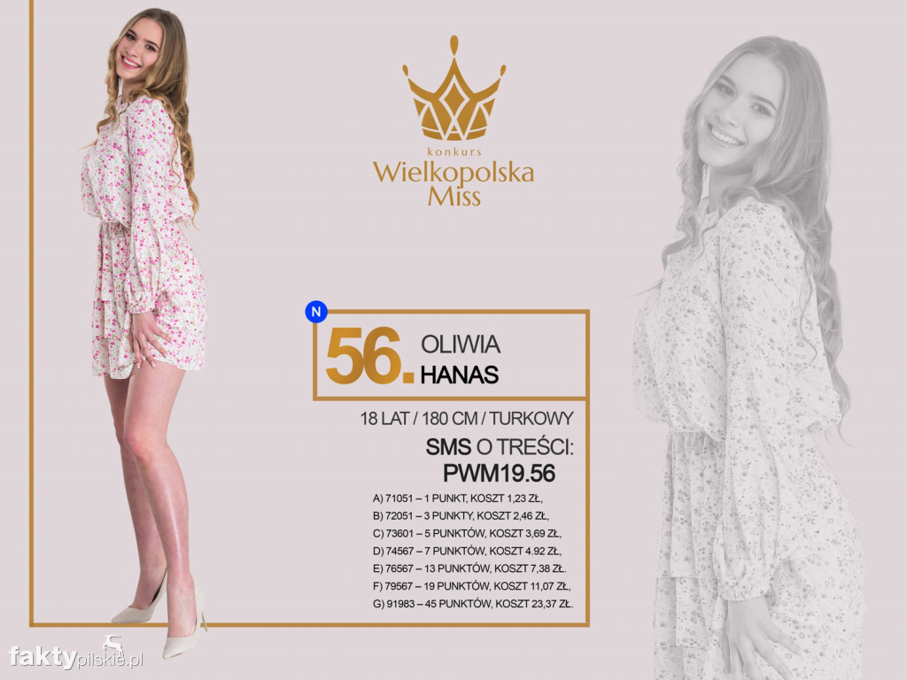 Półfinalistki Wielkopolska Miss 2019