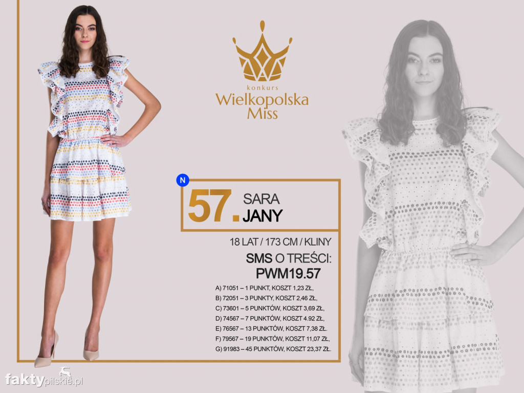 Półfinalistki Wielkopolska Miss 2019