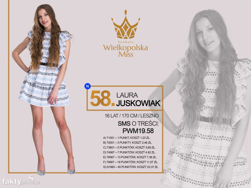 Półfinalistki Wielkopolska Miss 2019