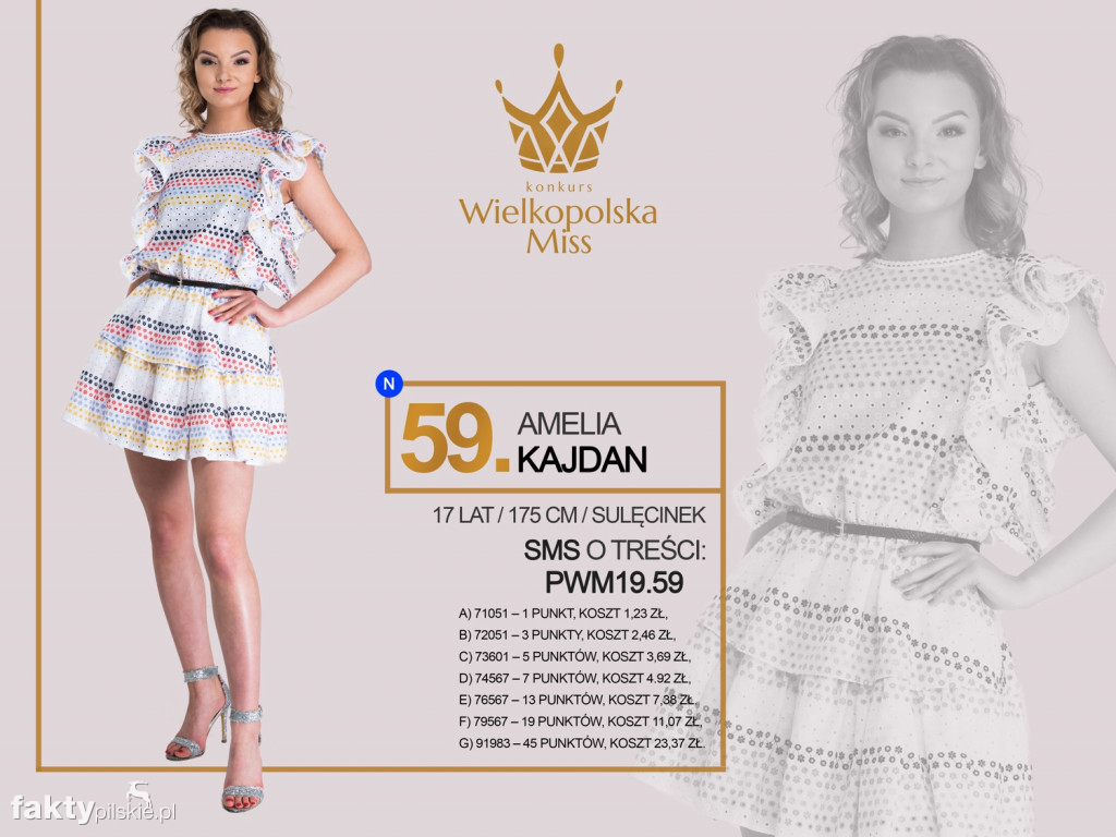 Półfinalistki Wielkopolska Miss 2019