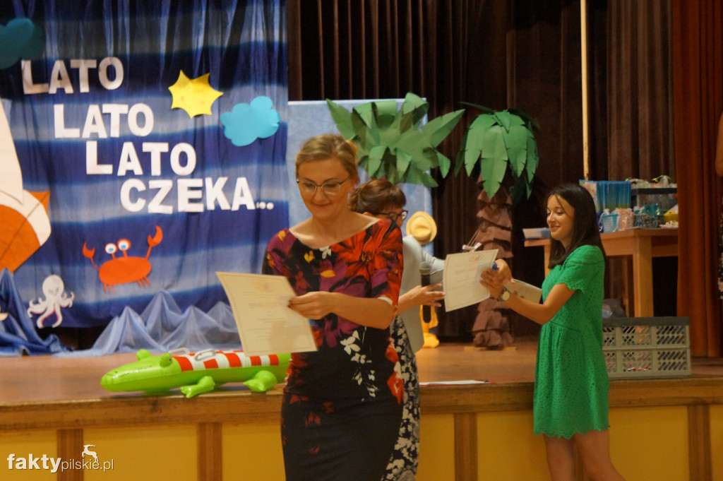 Pożegnanie starszaków w Wyrzysku