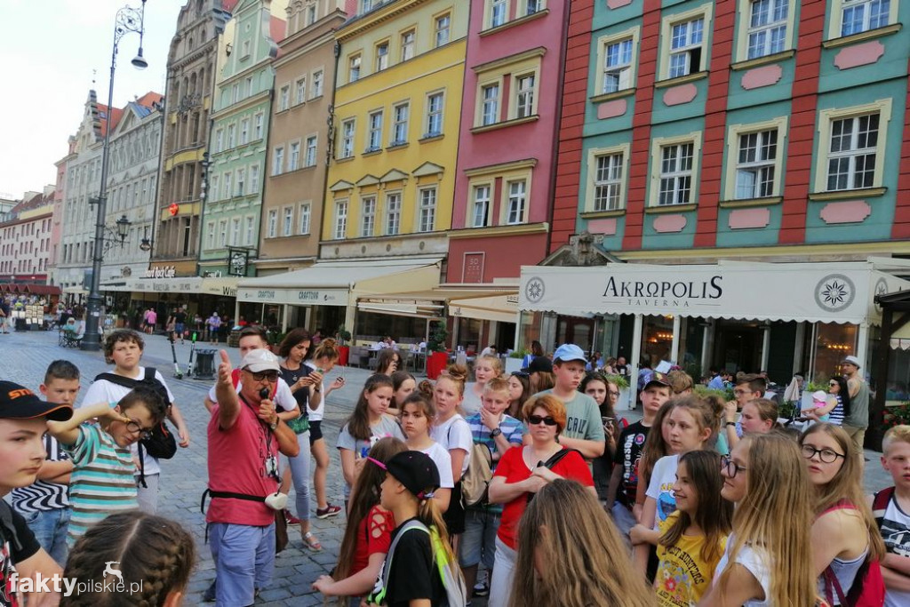Uczniowie z Wyrzyska we Wrocławiu