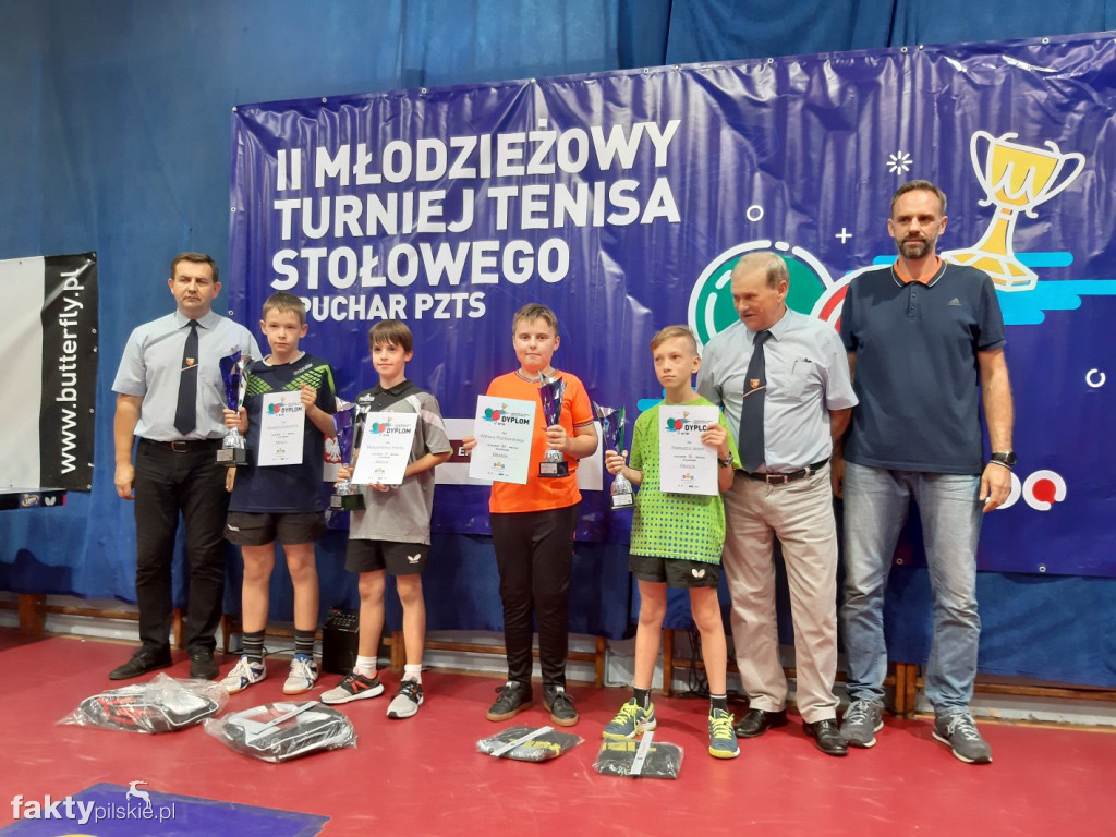 Wyrzyscy pingpongiści w Pucharze PZTS