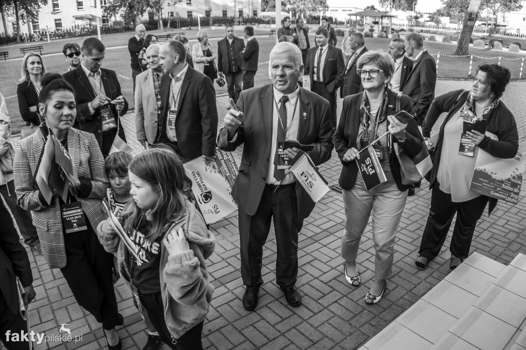 J. Kaczyński na konwencji PiS w Pile
