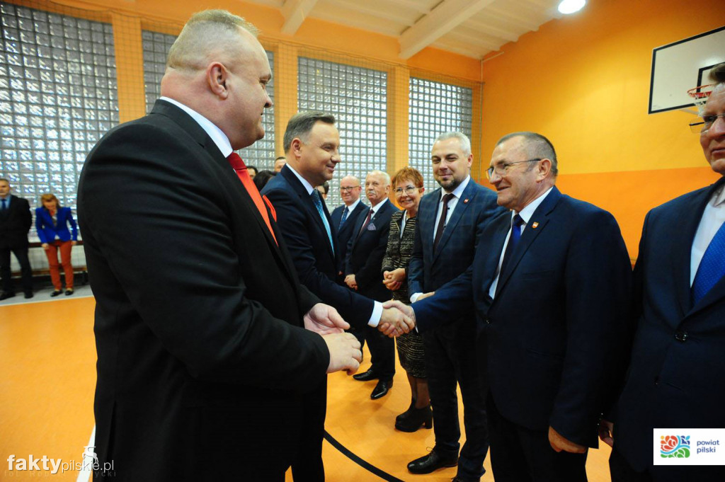 Prezydent RP Andrzej Duda w Pile