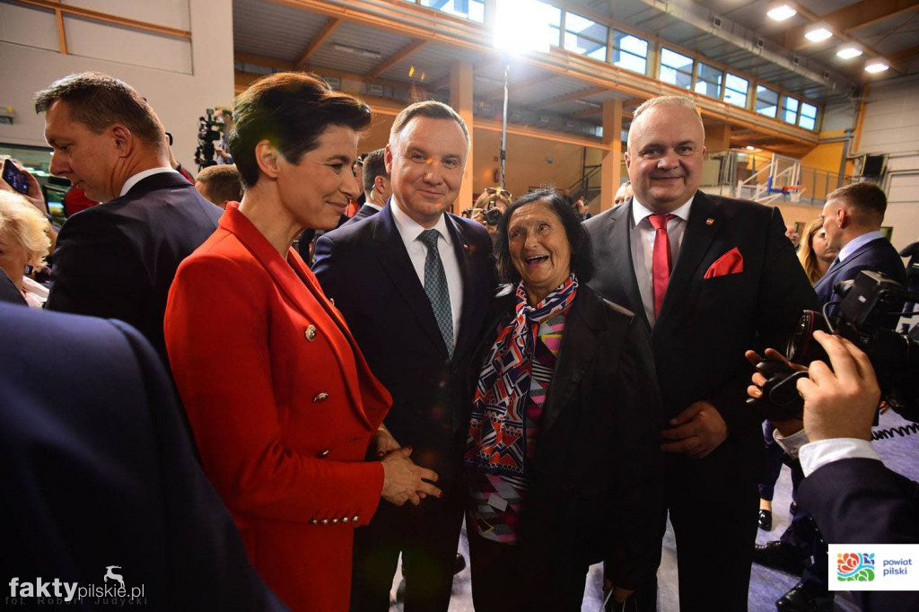 Prezydent RP Andrzej Duda w Pile