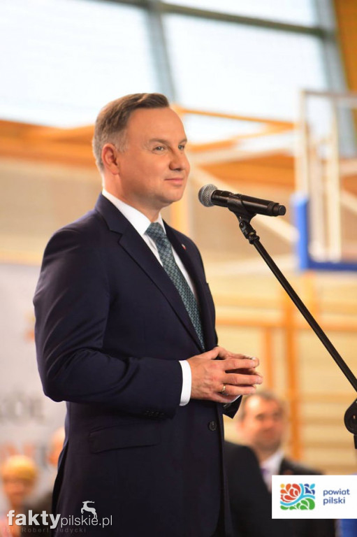 Prezydent RP Andrzej Duda w Pile