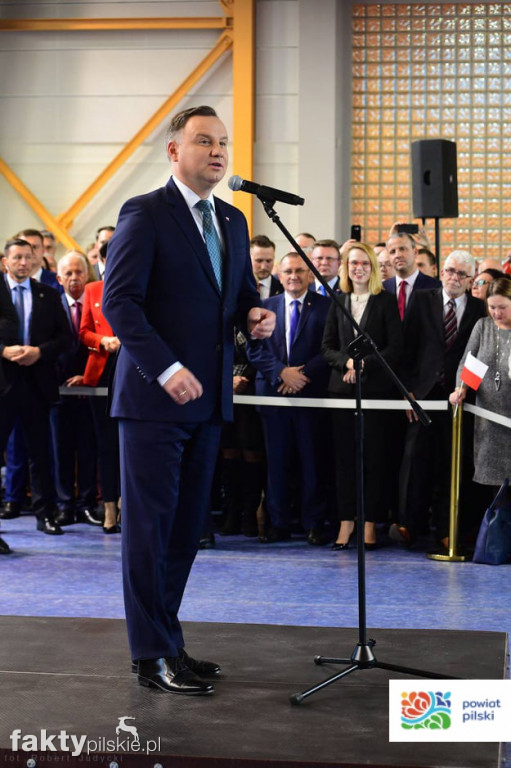 Prezydent RP Andrzej Duda w Pile
