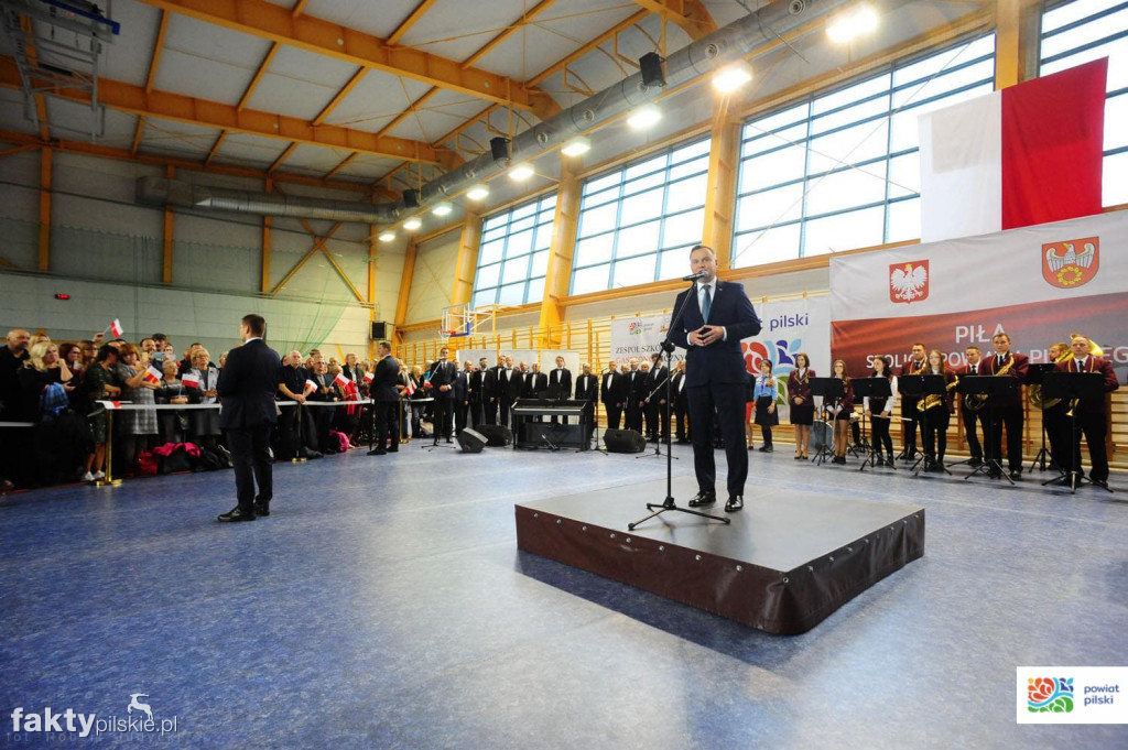 Prezydent RP Andrzej Duda w Pile