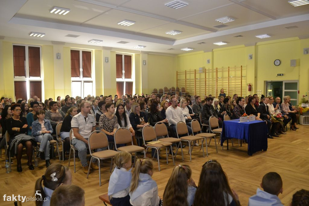 Pasowanie na pierwszoklasistów w Wyrzysku