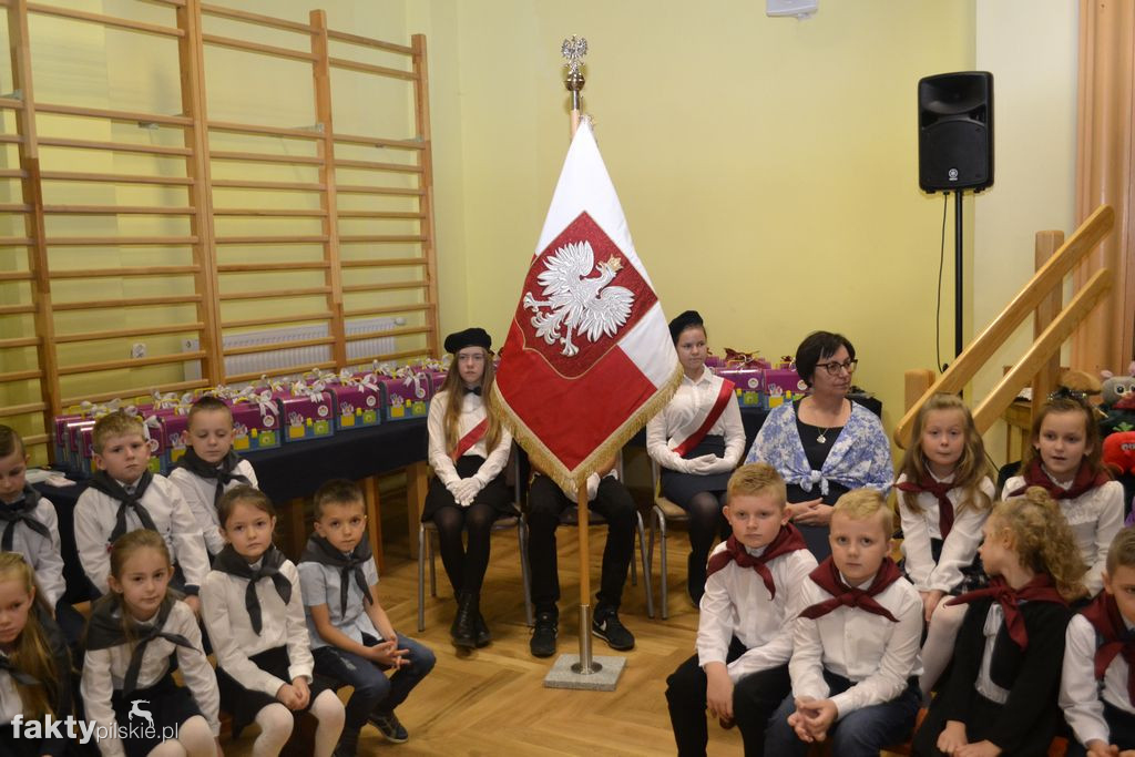 Pasowanie na pierwszoklasistów w Wyrzysku