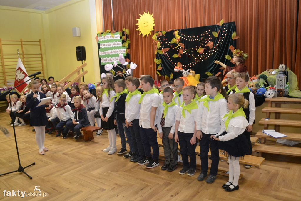 Pasowanie na pierwszoklasistów w Wyrzysku