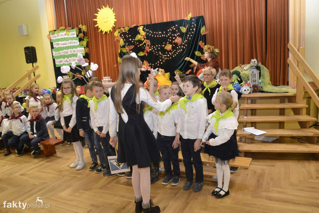 Pasowanie na pierwszoklasistów w Wyrzysku