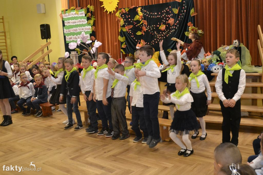 Pasowanie na pierwszoklasistów w Wyrzysku