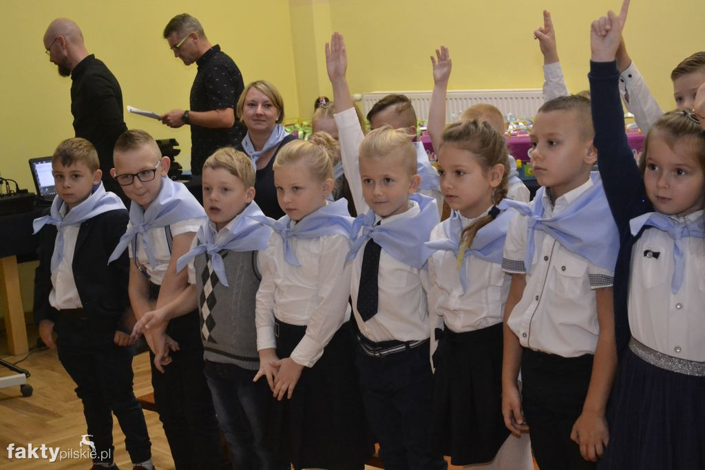Pasowanie na pierwszoklasistów w Wyrzysku