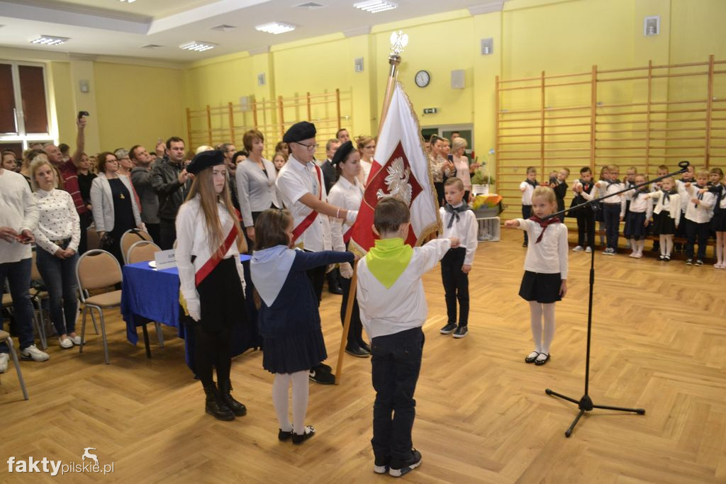 Pasowanie na pierwszoklasistów w Wyrzysku