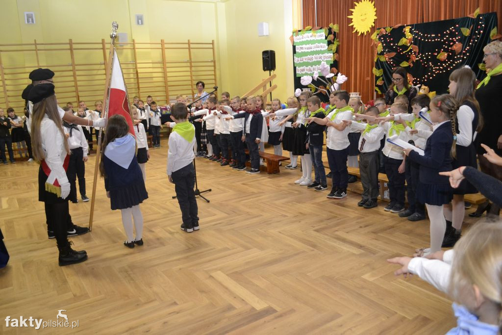 Pasowanie na pierwszoklasistów w Wyrzysku