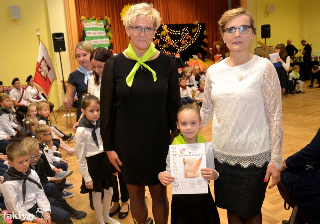Pasowanie na pierwszoklasistów w Wyrzysku