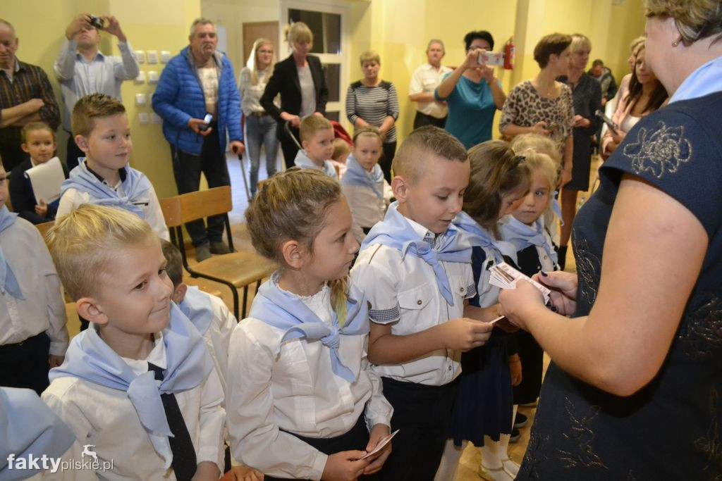 Pasowanie na pierwszoklasistów w Wyrzysku