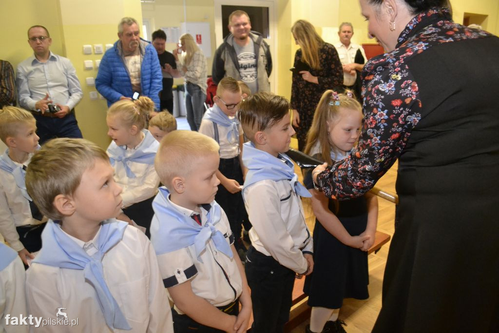 Pasowanie na pierwszoklasistów w Wyrzysku