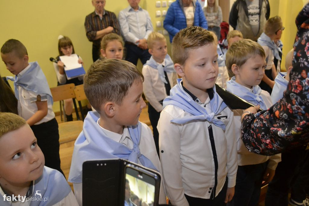 Pasowanie na pierwszoklasistów w Wyrzysku
