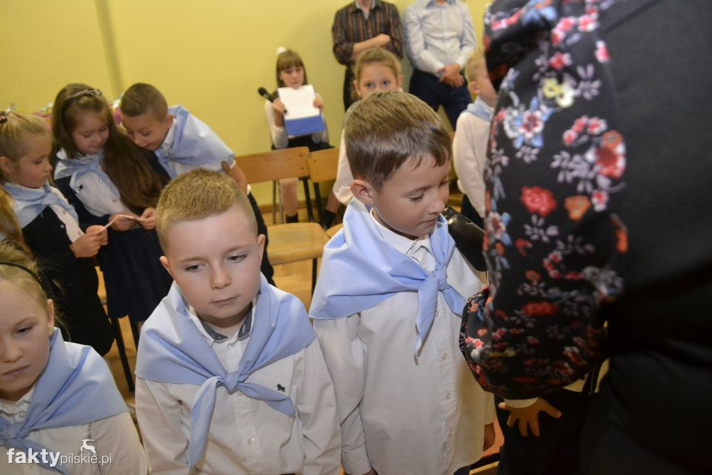 Pasowanie na pierwszoklasistów w Wyrzysku