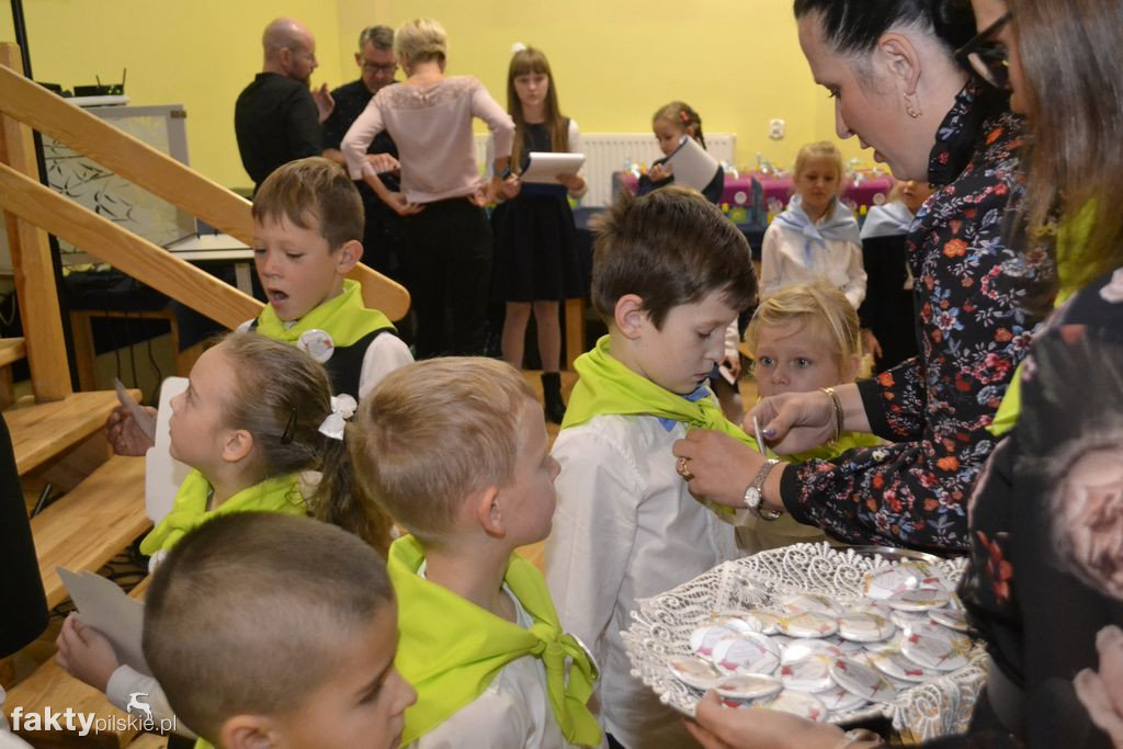 Pasowanie na pierwszoklasistów w Wyrzysku